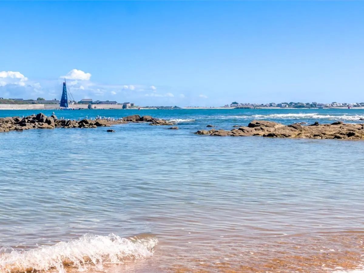 Apartment Studio Renove Avec Balcon Vue Mer, Wifi, Proche Plage Et Commerces - 2 Pers - Fr-1-349-148 Ploemeur France